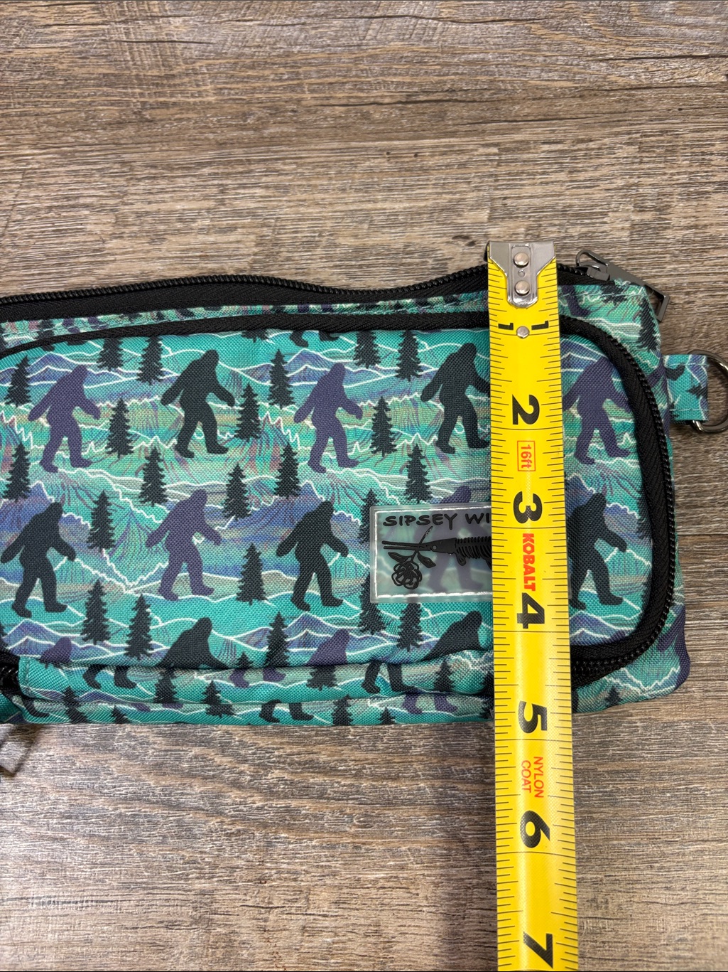 Sipsey Wilder Bigfoot Sasquatch Wallet Wristlet Organizer Clutch — image 6 of 7